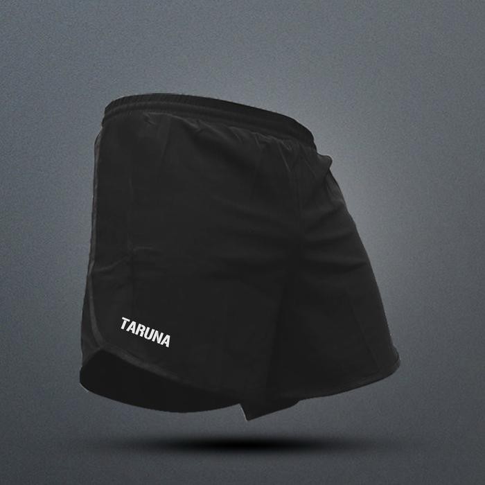 Set Baju Olahraga Logo Akpol Lengan Pendek Pria Kerah Bulat Keren Sport Celana Promo