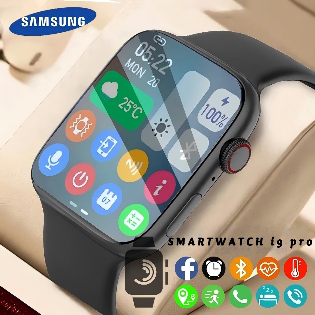 [COD] Samsung Smartwatch Watch 10 Jam Pintar Olahraga Bluetooth Smart Watch Pintar Wanita Tahan Air