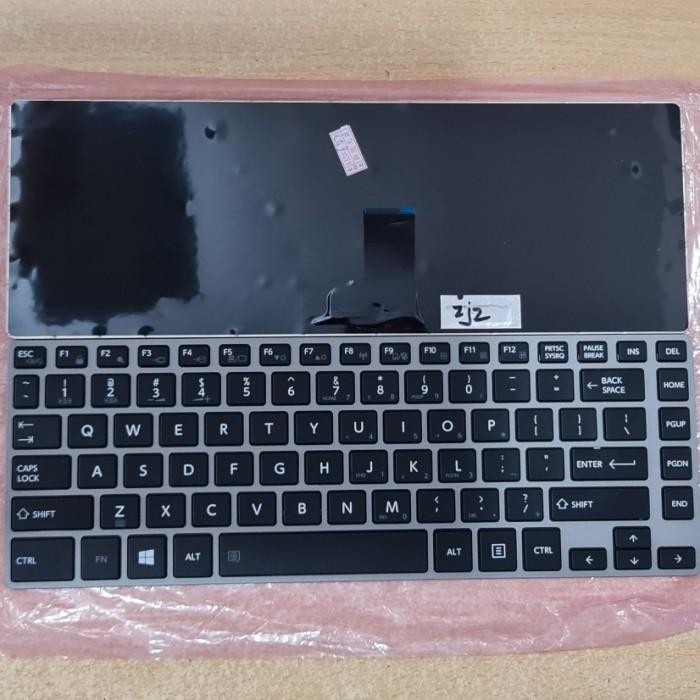 KEYBOARD TOSHIBA DYNABOOK R734 - HITAM