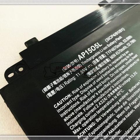 BATERAI AP15O5L AP1505L ACER ASPIRE S13 S5-371 KUALITAS TERBAIK