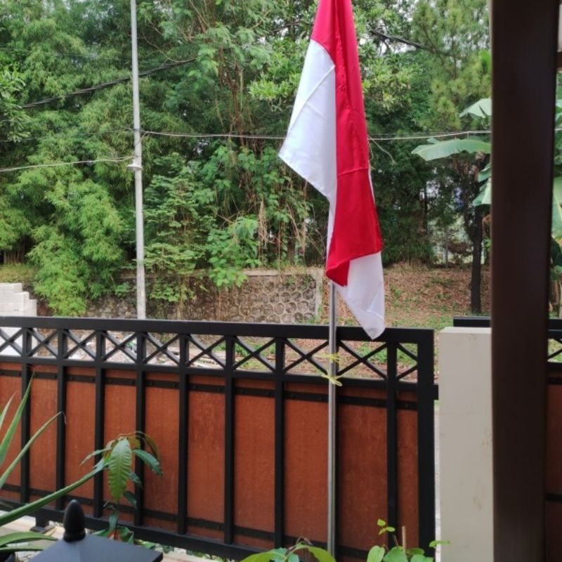 Paket Tiang Bendera Galvanis 3 meter anti karat