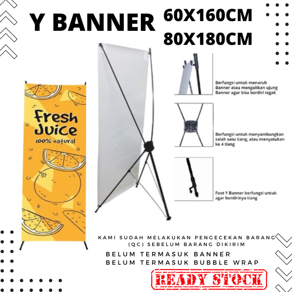 {SIAP KIRIM} - RANGKA Y BANNER