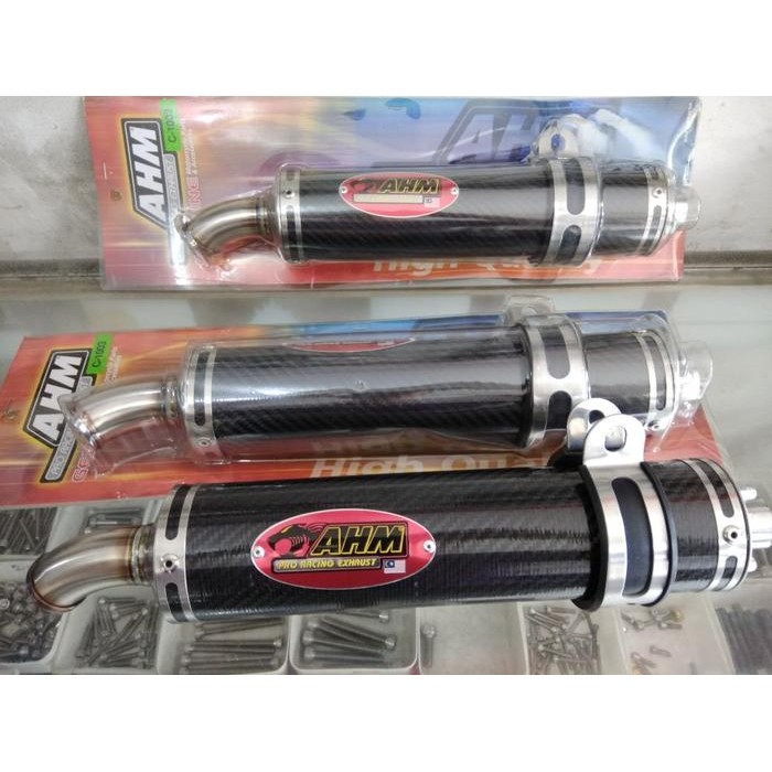 AHM Carbon Karbon Silencer 2 Tak 2Tak Silenser Slenser slencer ninja