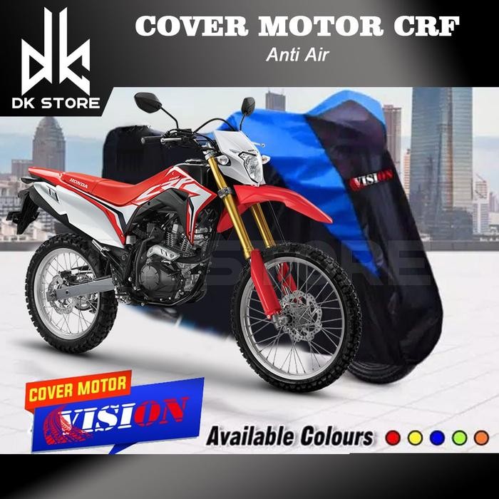 Cover Motor CRF/ Selimut Motor Honda CRF/Jas Motor CRF Berkualitas /Sarung Motor CRF/ Mantel Motor