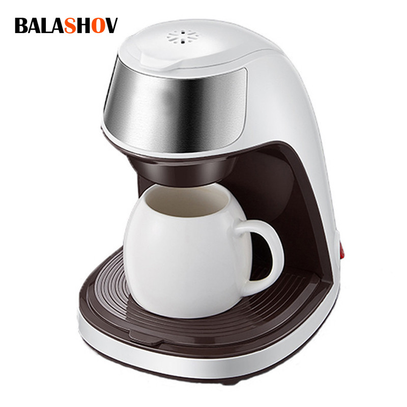 Mini Electric Drip Coffee Maker American Drip Coffee Maker One Button Operation Coffee Maker Coffee 