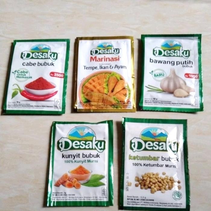

Terlaris Desaku Bumbu Masak Marinasi, Ketumbar, Kunyit, Bawang, Cabe, Ladaku Masakan Bubuk Instan