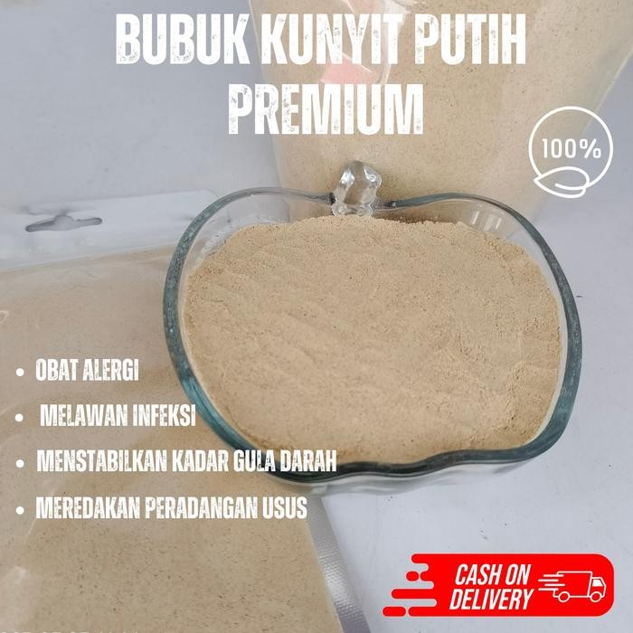 

Terlaris Bubuk Kunyit Putih Asli Murni 100%
