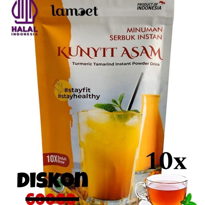 

Terlaris Minuman Serbuk Instan Kunyit Asam - Lamoet