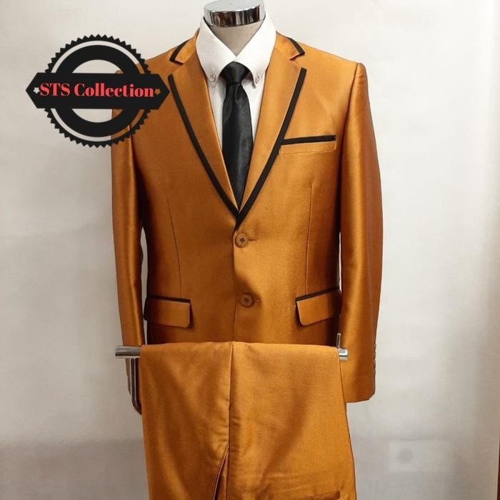 

Terlaris Jas Wedding Mustard / Jas Pria Modern Mustard / Kuning Kunyit