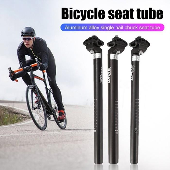 Wake Seatpost 28.6 X 350 Mm Alloy Tiang Sadel Sepeda Hitam Outdoor #Gratisongkir #Sale #Discount