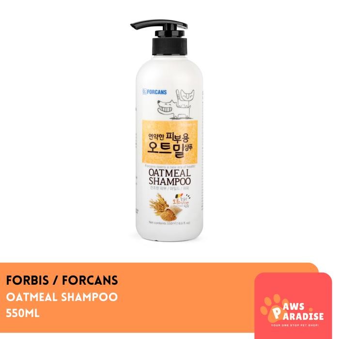 Forbis Oatmeal Shampoo 550ml / Shampoo Anjing Kucing