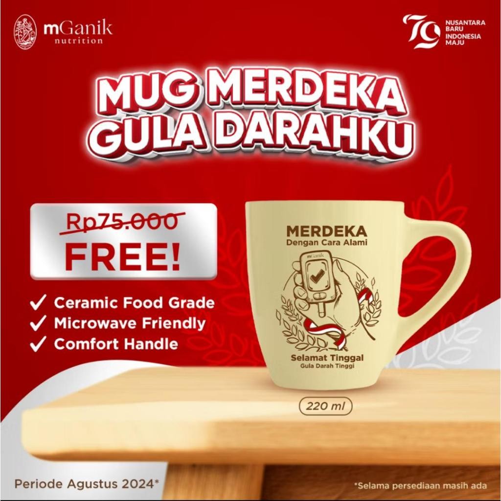 MGANIK MUG MERDEKA / MGANIK ORIGINAL