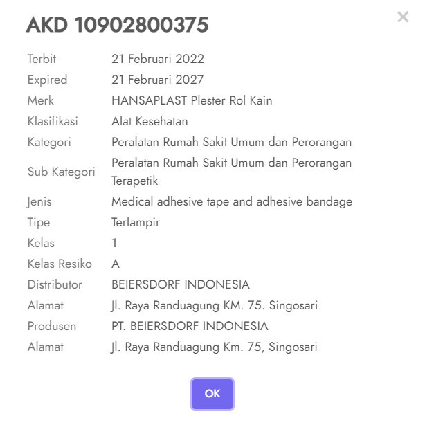 HANSAPLAST PLASTER ROLL - PLASTER LUKA