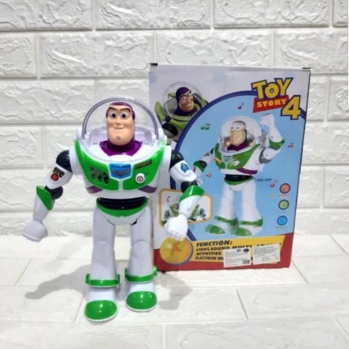 Mainan Buzz Lightyear Toy Story 4 - Mainan Robot Buzz Toy Story