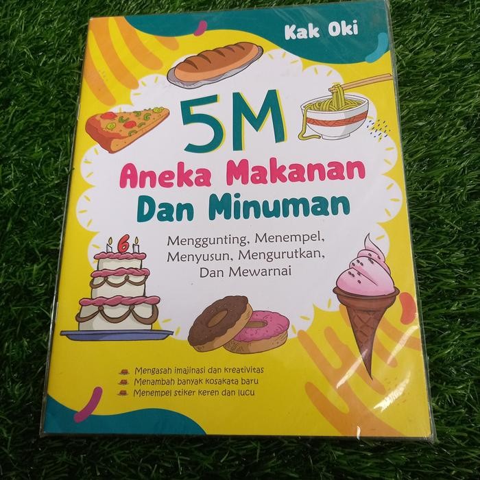 

BUKU 5M ANEKA MAKANAN DAN MINUMAN MENGGUNTING MENEMPEL MENYUSUN MENGUR
