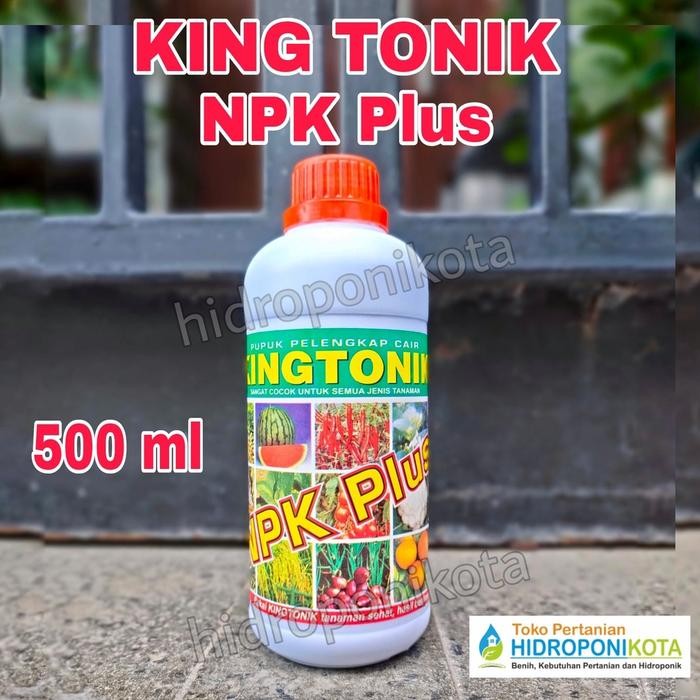 TERMURAH pupuk NPK cair KING TONIK 500 ml - pupuk tanaman