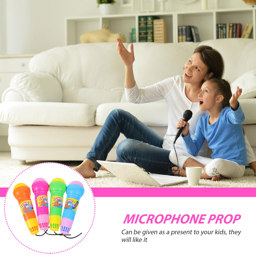4 Pcs Echo Microphone Toy Kids Educational Toys Children Gifts Toy For Simulated Echo Microphone