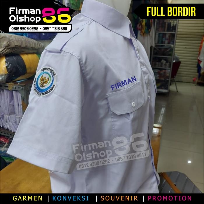 PROMO KEMEJA KKP RI SERAGAM KKP RI KEMENTERIAN KELAUTAN DAN PERIKANAN RI NEW