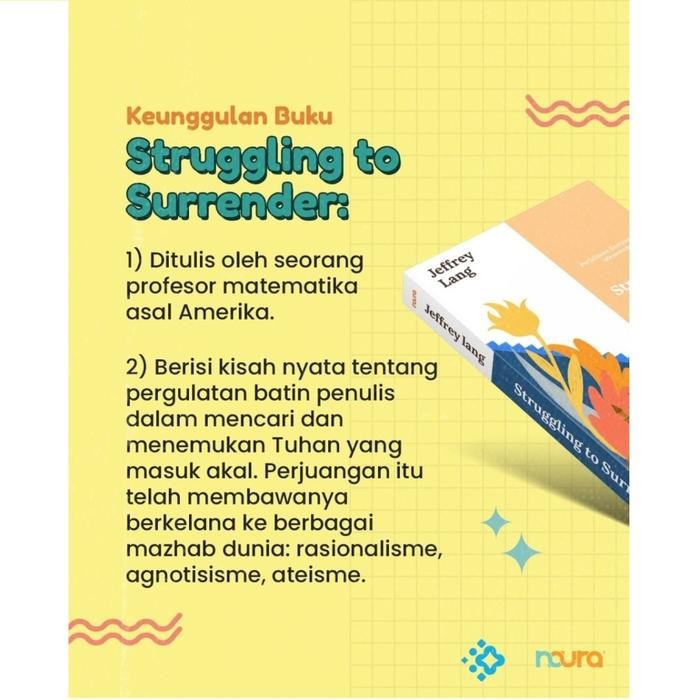 

SALE STRUGGLING TO SURRENDER: PERJALANAN SEORANG ATEIS MENEMUKAN ISLAM READY