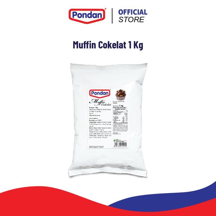 

Caraka.store1 Pondan Muffin Mix Bulky 1 Kg