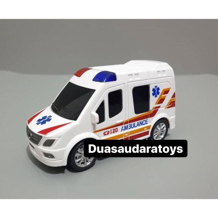 Mainan Mobil Remot Ambulance / Rc Mobil Ambulance