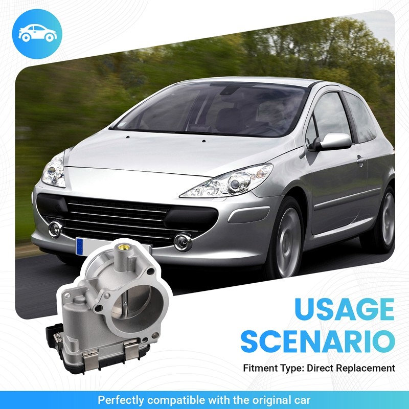 Car Throttle Body Assembly For Peugeot 307 308 408 Citroen Triumph Sega 1.8 2.0 2.3 163668 941992402