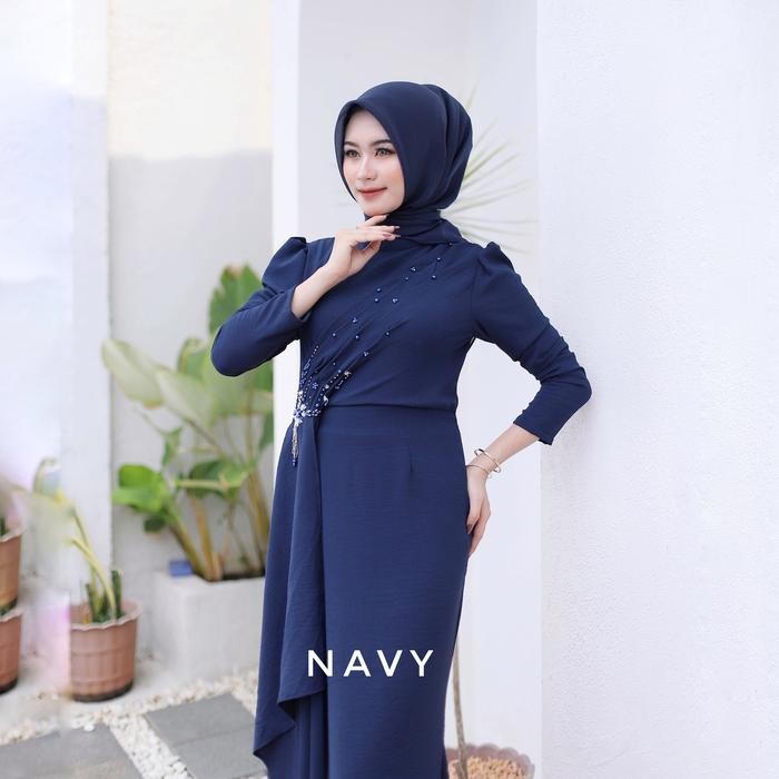 JTTOP" KAYRA DRESS DUYUNG KONDANGAN BRIDESMAID CRINCLE AIRFLOW SELENDANG SIMPLE MUSLIM GAMIS MEWAH
