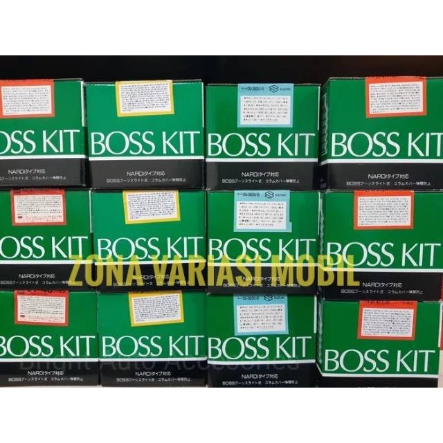 Boskit Stir Racing / Kit Untuk Tambahan Setir Racing Mobil Soluna Vios Grand Max