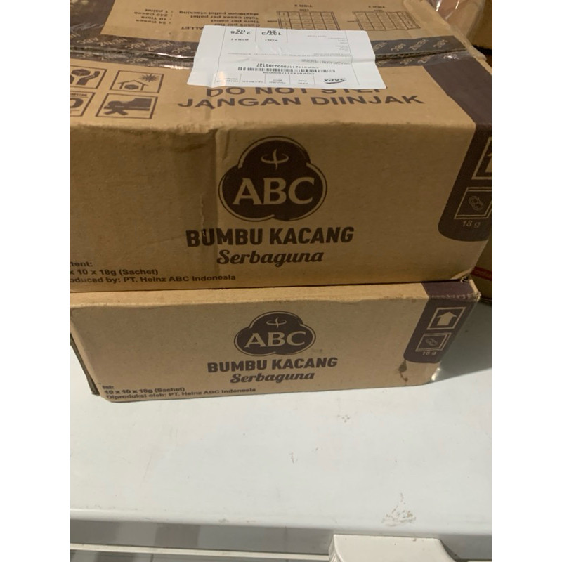 

Konter Makanan Bumbu Kacang Abc Serbaguna Per Renceng Isi 10 Sachet X 18 Gr