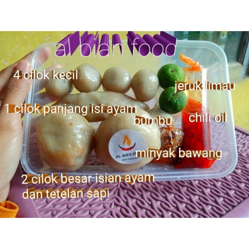 

Sensasi Lezat Paket Cilok Kuah Pedas /Boci/Makanan