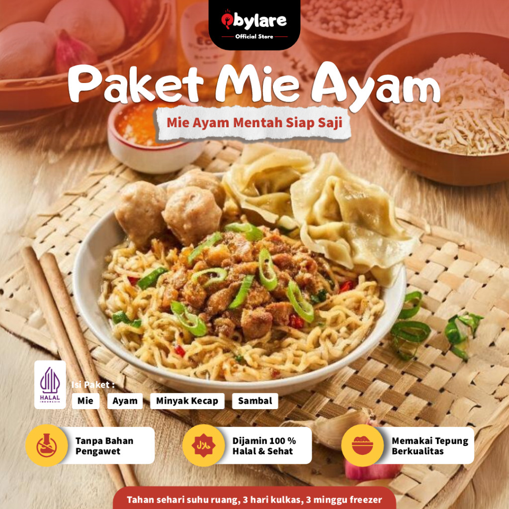 

Sensasi Lezat Mie Ayam Paketan Siap Masak Halal