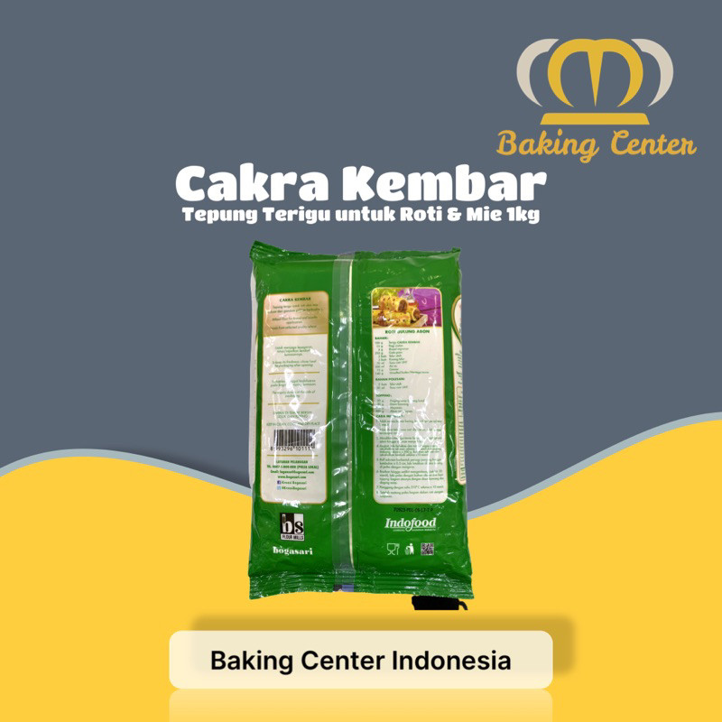 

Sensasi Lezat Tepung Terigu Cakra Kembar Premium 1Kg