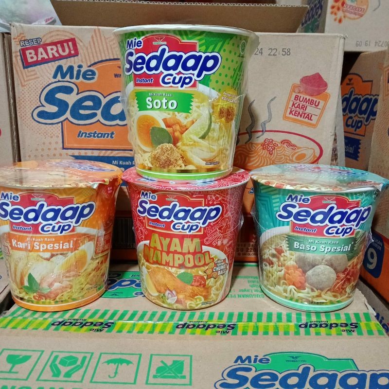 

Sensasi Lezat Mie T Sarimi / Sakura/ Indomie / Mie Sedap Cup 1 Dus (T Kurir)