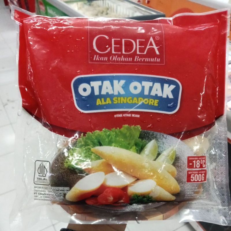 

Konter Makanan Cedea Otak2 Singapure 500Gr