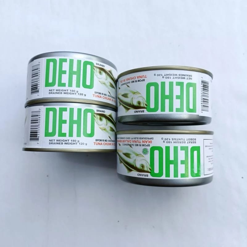 

Sensasi Lezat Deho Tuna Kemasan Kaleng 185Gr/Umpan Pancing Deho