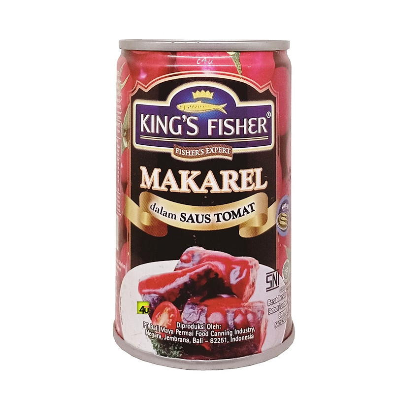 

Sensasi Lezat King'S Fisher - Makarel Siap Saji - 1 Kaleng Kecil