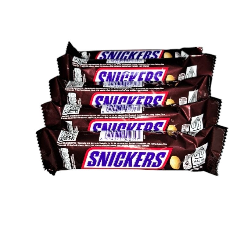 

Sensasi Lezat Snickers Peanuts Original 35Gr & 51Gr X 5 Pcs Cokelat Snickers X 5 Pcs