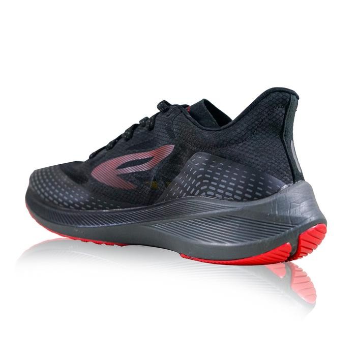 Sepatu 910 Nineten Haze 1.5 - Hitam / Abu / Merah (Running)
