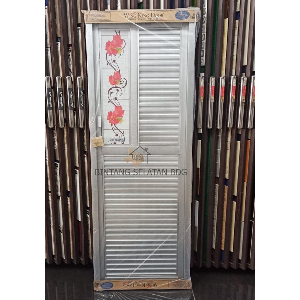 Pintu Kamar Mandi Wadja Wing King Stylish Pro Galvalume Tahan Karat