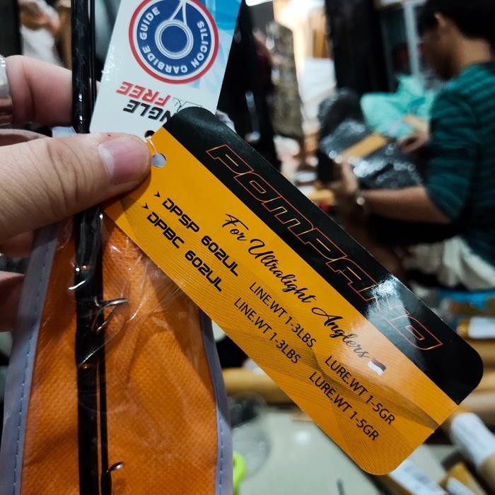 joran daido pompano joran ul 602 solid carbon 1 3 lb