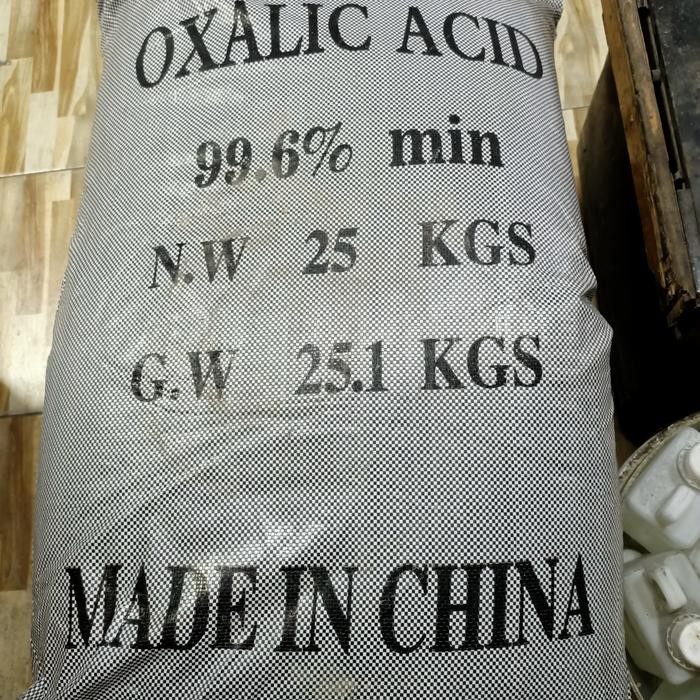 

Promo Terbatas Oxalic Axid / Asam Oksalat / Osasir (25Kg) Pembersih Marmer, Keramik,