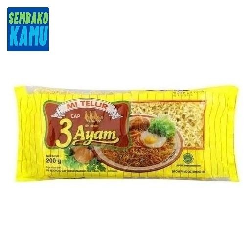 

Sale Terbatas Mie Telur 3 Ayam Dus 20 Pcs