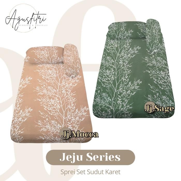 Sprei Set Jeju - 80x200x30 / 90x200x30 / 100x200x30 / 120x200x30