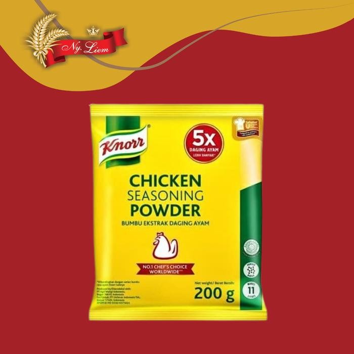

KNORR Chicken Powder / Kaldu Ayam 200 gr New