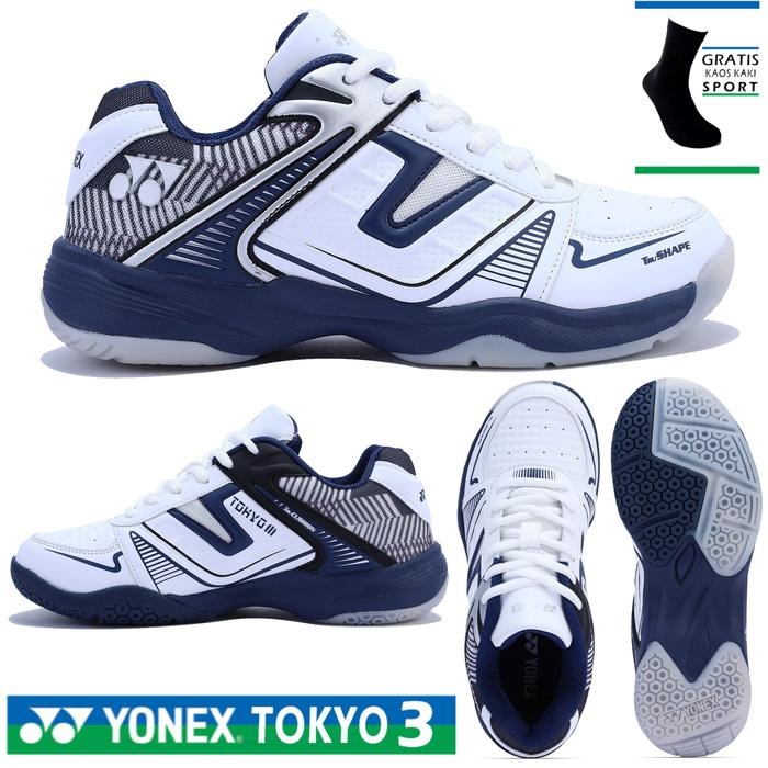 Sepatu Badminton Yonex Tokyo 3 Original Sepatu Bulu Tangkis Yonex Tokyo Terbaru Sport
