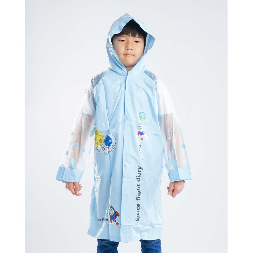 Jas hujan anak / Motif kelinci / hujan setelan / mantel stelan anak / mantel terusan anak / mantel