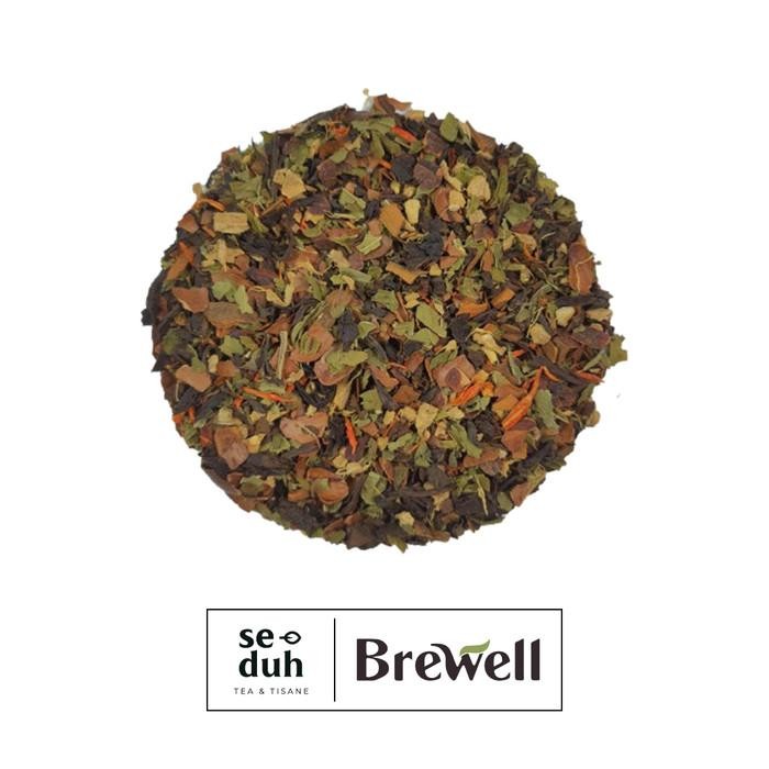 

SPICED CHOCOLATE Tea Blend - Black Tea with Cacao Husk and Spices PREMIUM