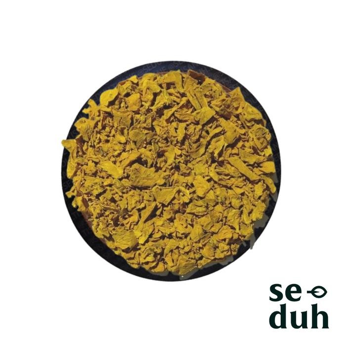 

Teh Temulawak kering Herbal Jamu / Dried Java Turmeric Tea 100 gram PREMIUM