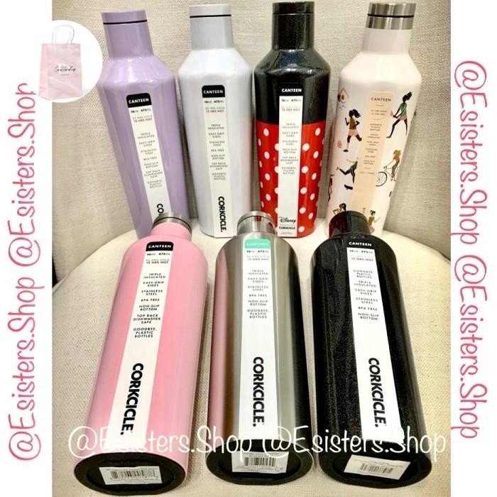 CORKCICLE Tumbler 16oz Canteen Disney/ Unicorn Botol Minum 475ml ORI