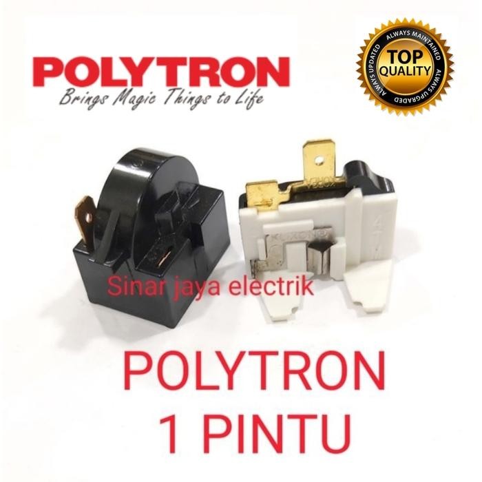 Murah.. Relay Ptc Overloud Kulkas Polytron 1 Pintu